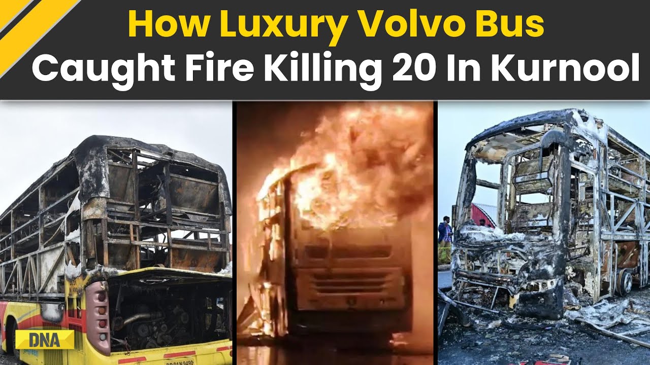 Kurnool Bus Fire: First Registered In Diu, Then Odisha-All About Bus In Which 20 Burnt Alive