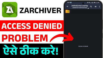ZArchiver Access Denied FIX – Unlock Android Data & OBB Folders in 2025!
