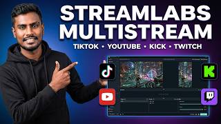 How to Multistream on Streamlabs (TikTok + YouTube or Twitch)