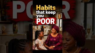 Daily habits that can keep you poor #shortvideo