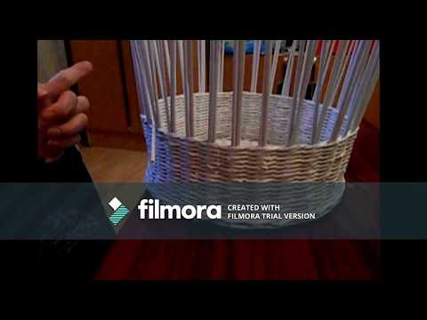 Video: Kako napraviti uskršnje korpe od novinskih cijevi