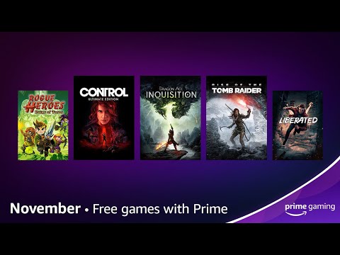 November 2021 Free Games with Prime - Prime Gaming