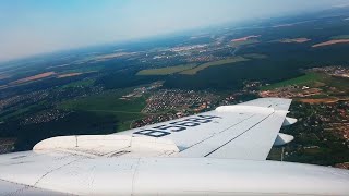 TU-154M Beautiful Takeoff from Domodedovo Airline "ALROSA". Retro flight 19.08.2017 4K UHD