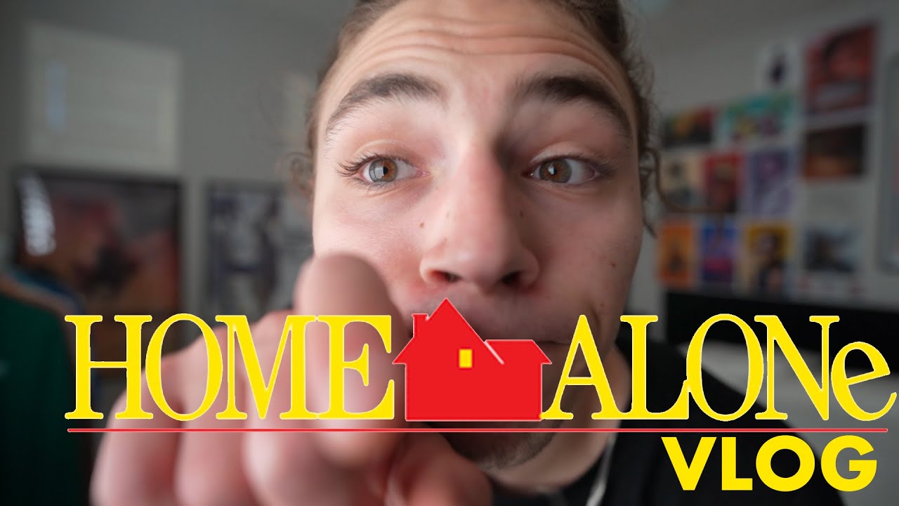 HOME ALONE VLOG !!!