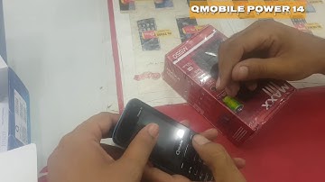 Qmobile Power 14 unboxing dual camera with powerful battery urdu / hindi