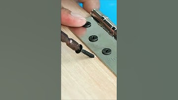 Be sure to remember this trick, techniques for removing damaged screws