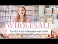 How i built my wholesale only website  what apps i use