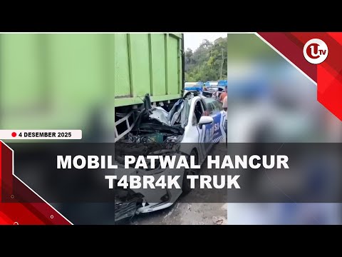 MOBIL PATWAL T*BR4K TRUK SAAT KAWAL AMBULANS BAWA KORB4N BANJIR PADANG | U-NEWS