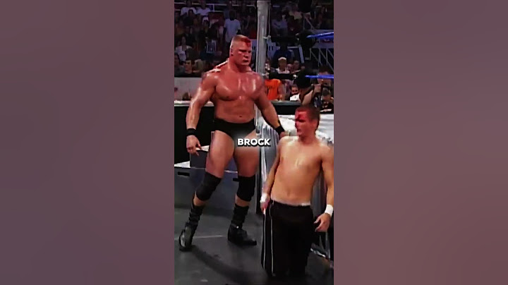 Brock Lesnar Destroys One-Legged Kid 😭