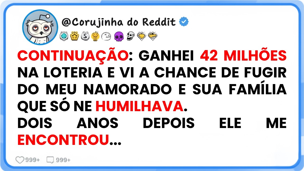 Parte Final -  Ganhei 42 milhões na loteria — e percebi que precisava fugir...