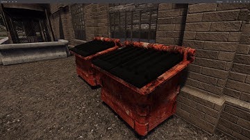 Cryengine Asset - Rusted Dumpster By KADEN2016 - download link in description