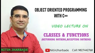 Classes and Functions[Category-1] : Function Returning nothing, Accepting nothing