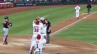 Jayson Werth hits a tape measure HR returning from the DL