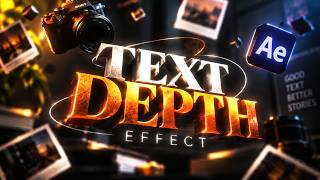 Full Learn to make Text depth effect in after effects | After effects tutorial Guide