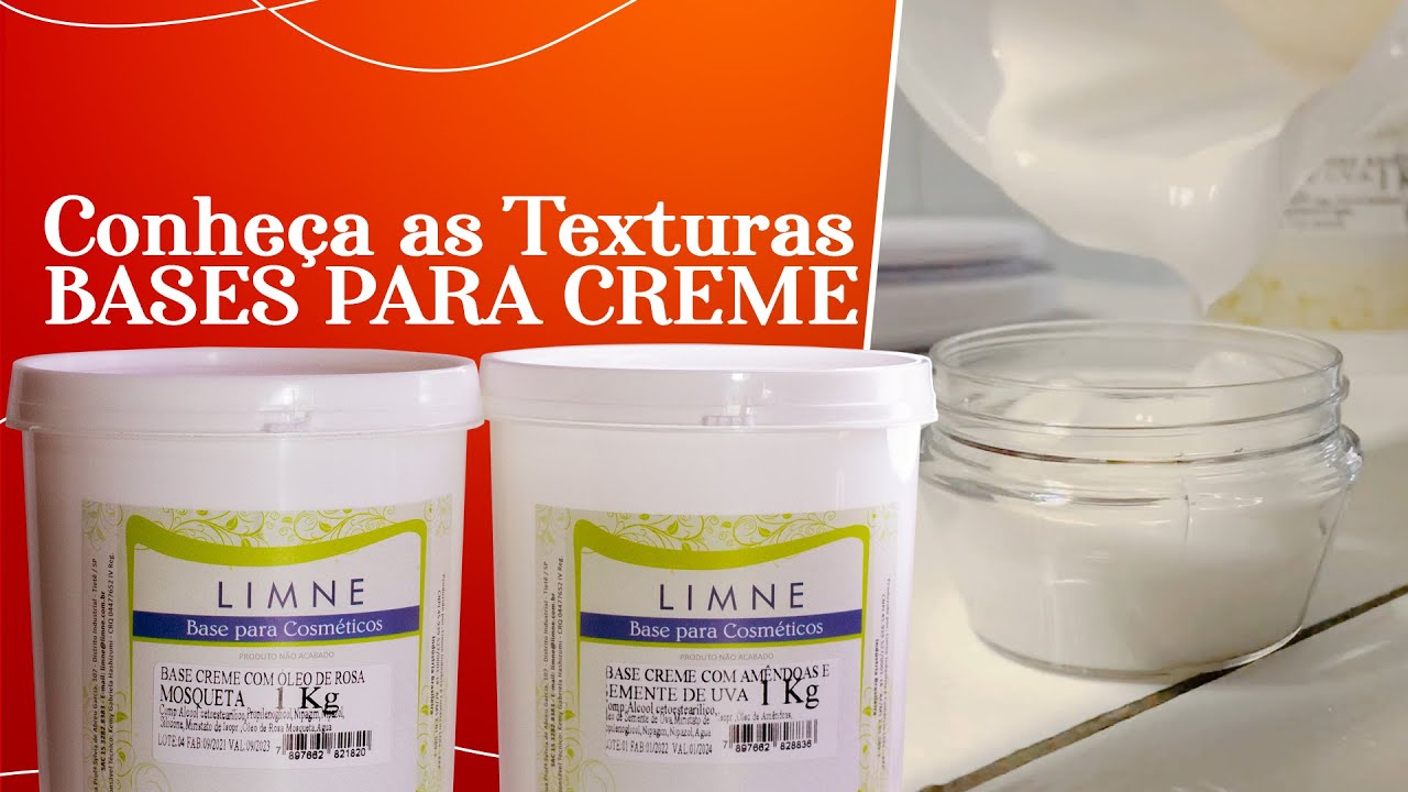 Conheça a textura das Bases para Creme Hidratante - Império do Banho