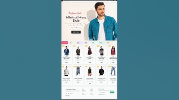 Modern E-Commerce Clothing Website | Spring Boot + React JS | Secure Razorpay Payments