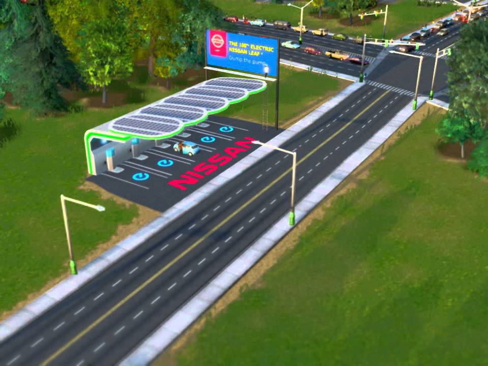 Nissan leaf simcity