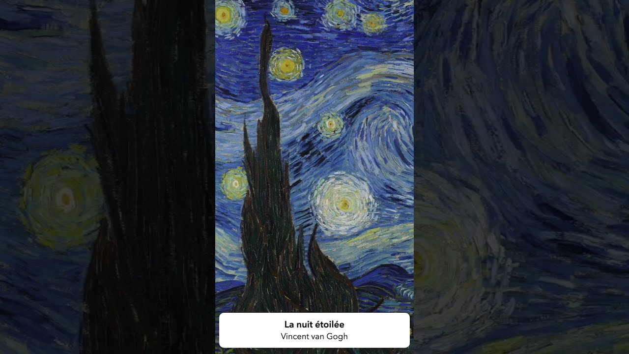 La nuit etoilee Vincent van Gogh