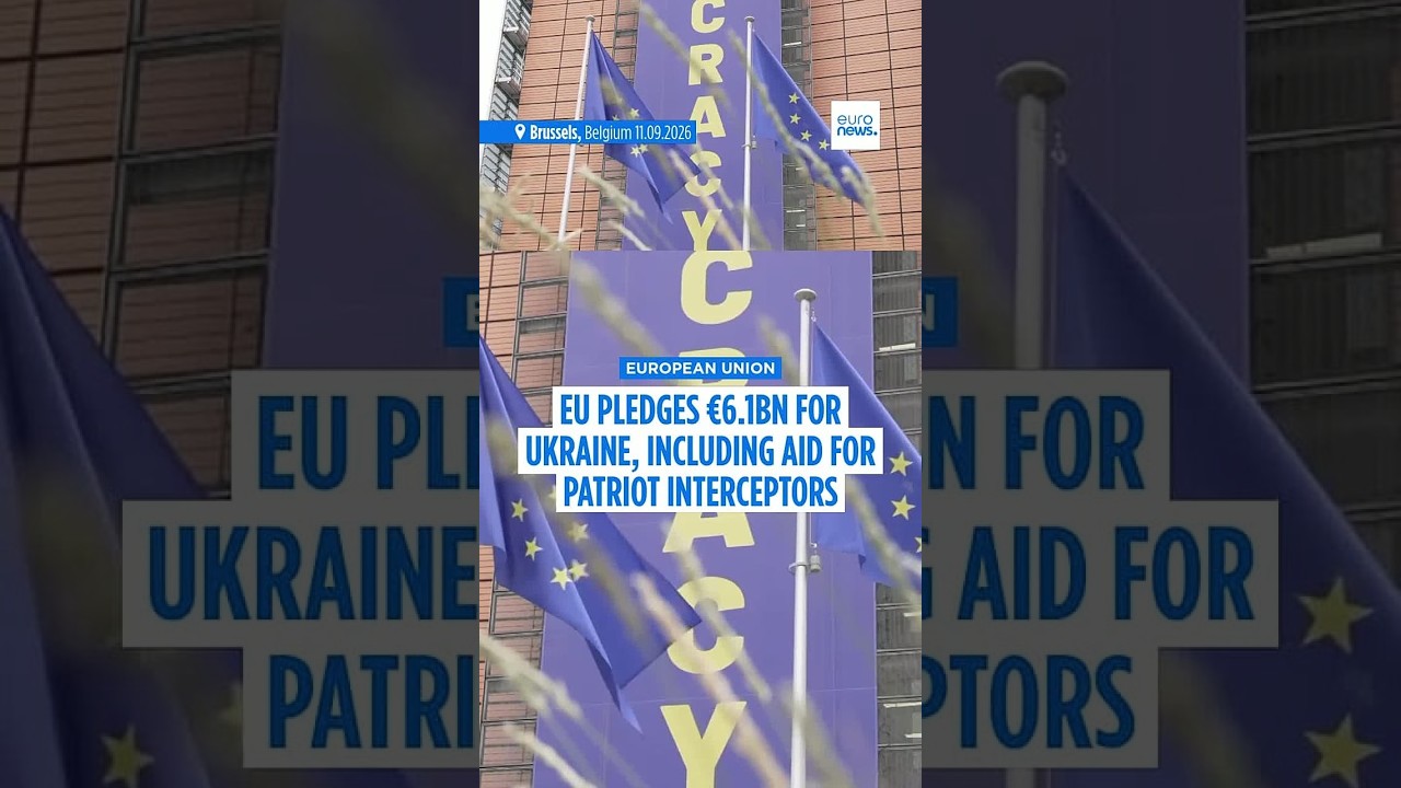 EU pledges €6.1bn for Ukraine, including aid for Patriot interceptors