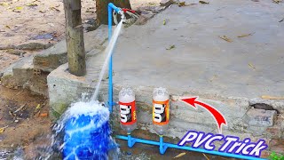 Amazing  Idea to fix PVC pipe low pressure most people don&#39;t know #PVC #free energy #diy