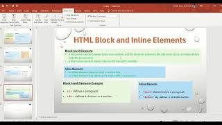 HTML Block-level and Inline-level Elements
