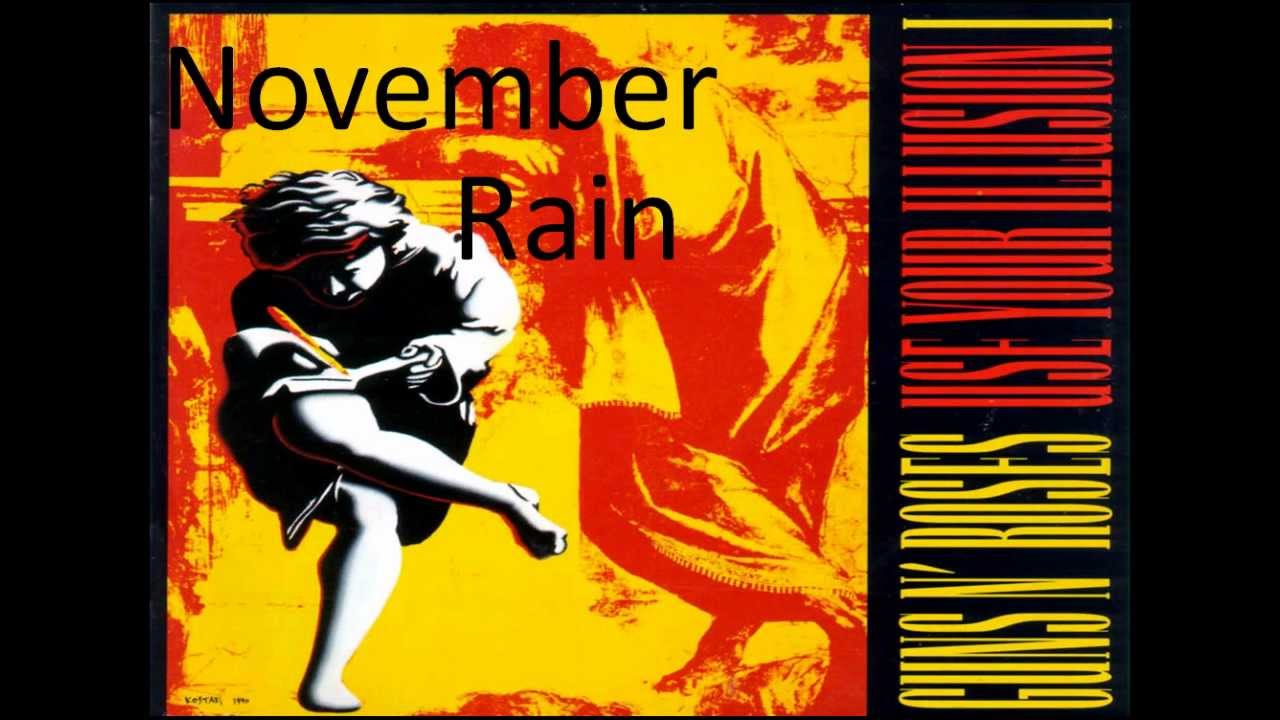 Guns N' Roses - November Rain (Use Your Illusion I) - YouTube