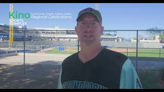 Chris Schmitz from Schmitty Sells Tucson visits Kino Sports Complex
