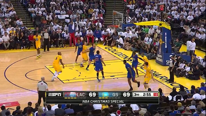 Los Angeles Clippers vs. Golden State Warriorss 25 12 13 Highlight