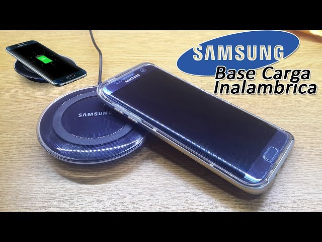 UNBOXING BASE CARGA INALAMBRICA SAMSUNG 