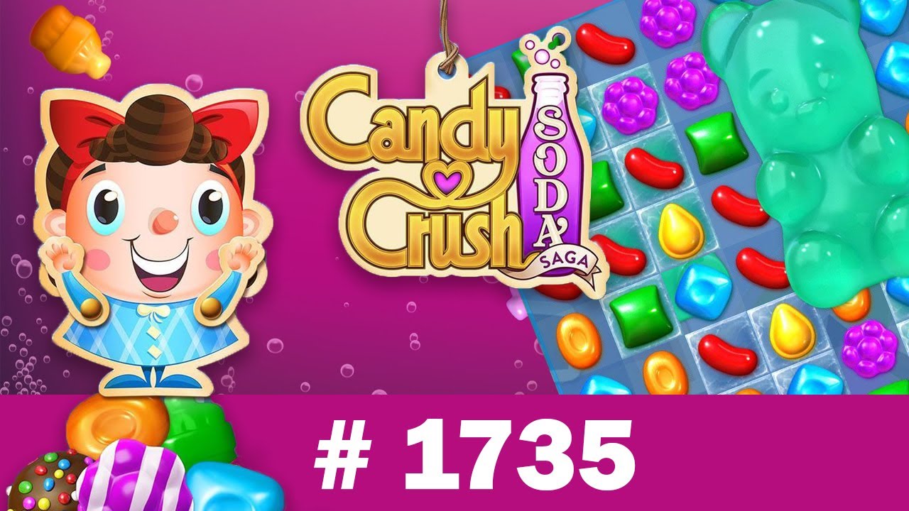 Candy Crush Soda Saga - Hard Level 1735