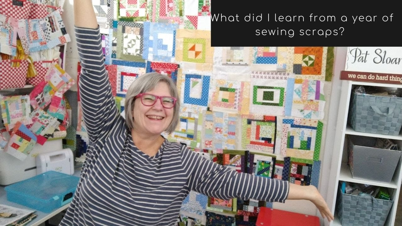 What did I learn from a year of sewing scraps?
