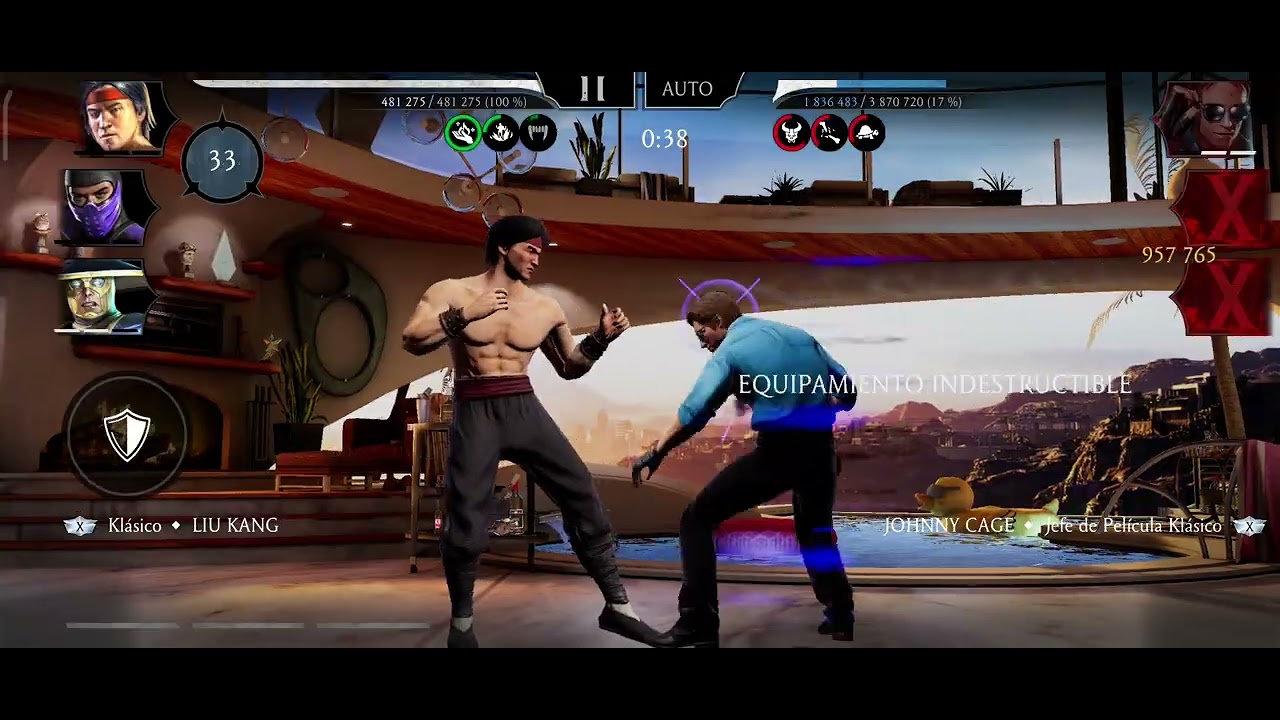 Batalla 200 torre de película de acción fatal 2da vuelta: Mortal Kombat Mobile.