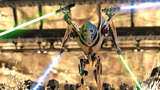 General Grievous vs Obi-Wan Kenobi [4K HDR] - Star Wars: Revenge of the Sith