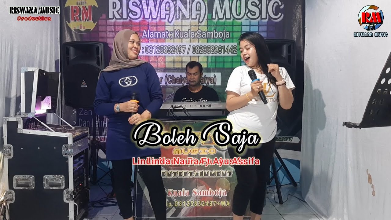 BOLEH SAJA Linda Ft Ayu || RiswanaMusic