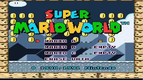 Super Mario World Hack for emulator