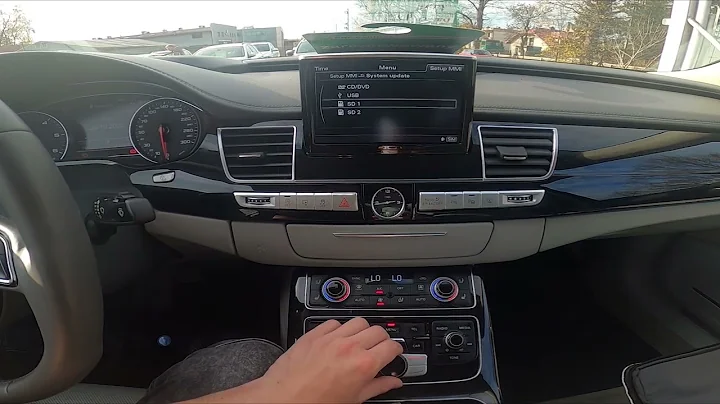 How to Perform System Update in AUDI A8 D4 ( 2010 – 2017 ) - Update Car System