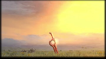 Xenoblade Chronicles - Start Screen loop - 4k (No press start)