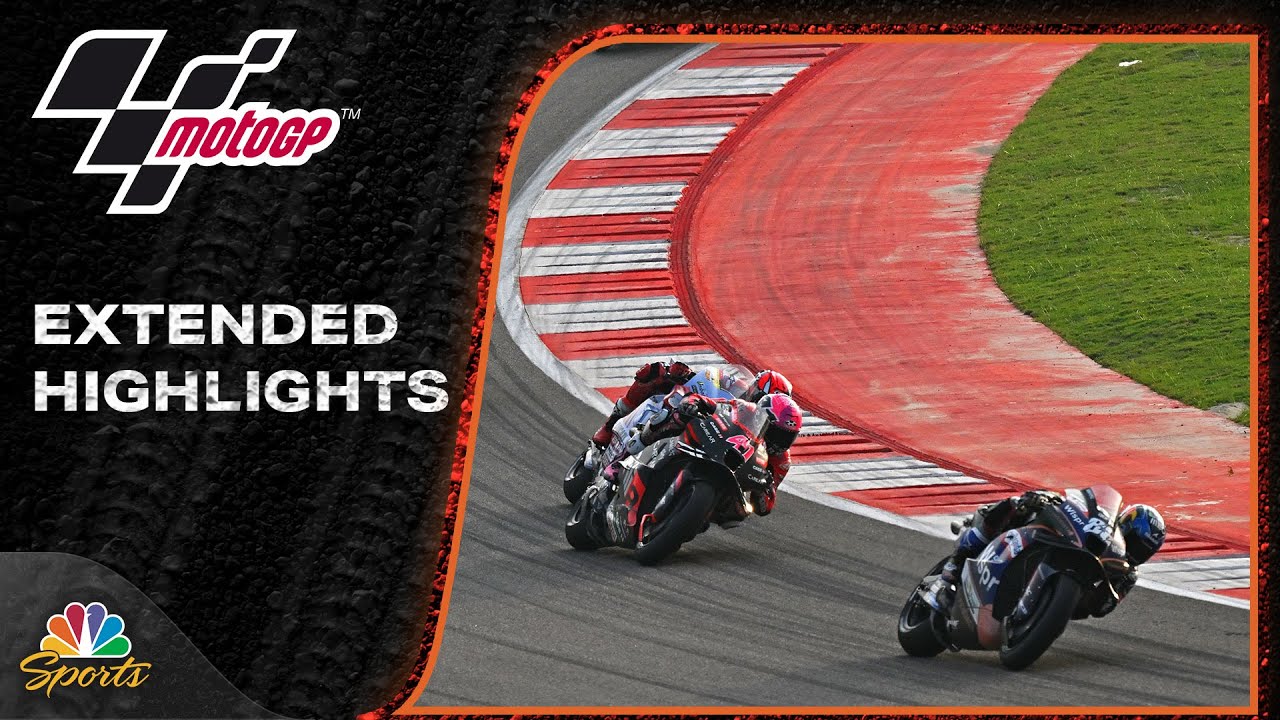 MotoGP EXTENDED HIGHLIGHTS Indian Grand Prix qualifying and sprint 9/23/23 Motorsports on NBC