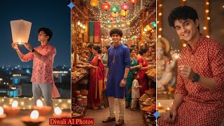 Gemini Al Happy Diwali Photo Editing Prompts for Boy's | Viral Diwali Photo Editing In Gemini Ai 🔥 screenshot 4
