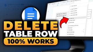 How To Delete Table Row in Google Docs (𝟮𝟬𝟮𝟲) | 100% WORKS | NO Yapping, To The Point! | FAST & EASY