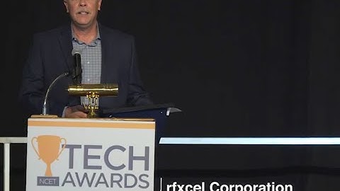 2020 NCET Tech Awards Software Company of the Year rfxcel
