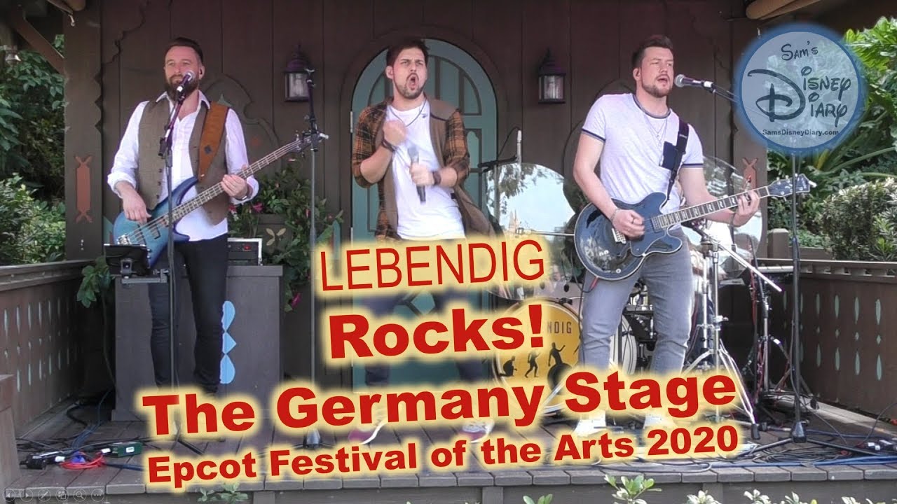 Lebendig | Walt Disney World | Epcot | Festival of the Arts | 2020 | German Rock | German Concert