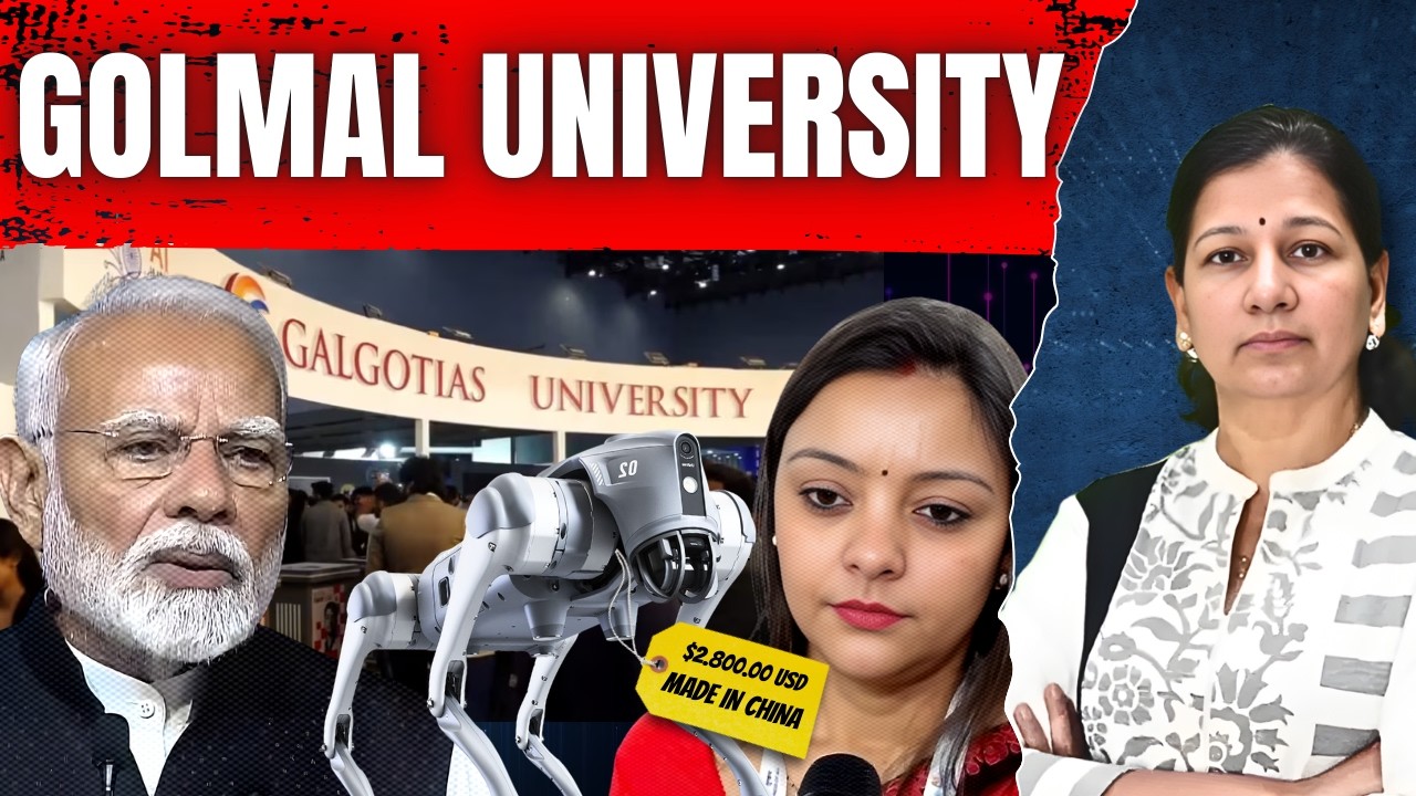 Galgotias University Fake in India Controversy Explained| C Vanaja 