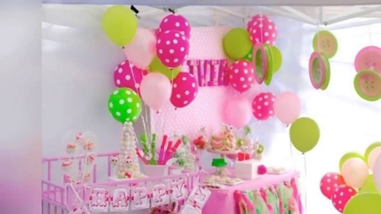 Homemade birthday decoration ideas for adults Birthday party YouTube