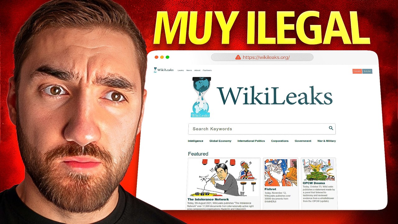 La Web Que Reveló Los OSCUROS Secretos de EEUU | Wikileaks