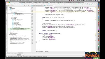 Android - Sử dụng Recycler View, fragment