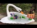 Creative Ideas with Cement For Garden | Making Small Fish Tank and Flower Pots | Beautiful and easy