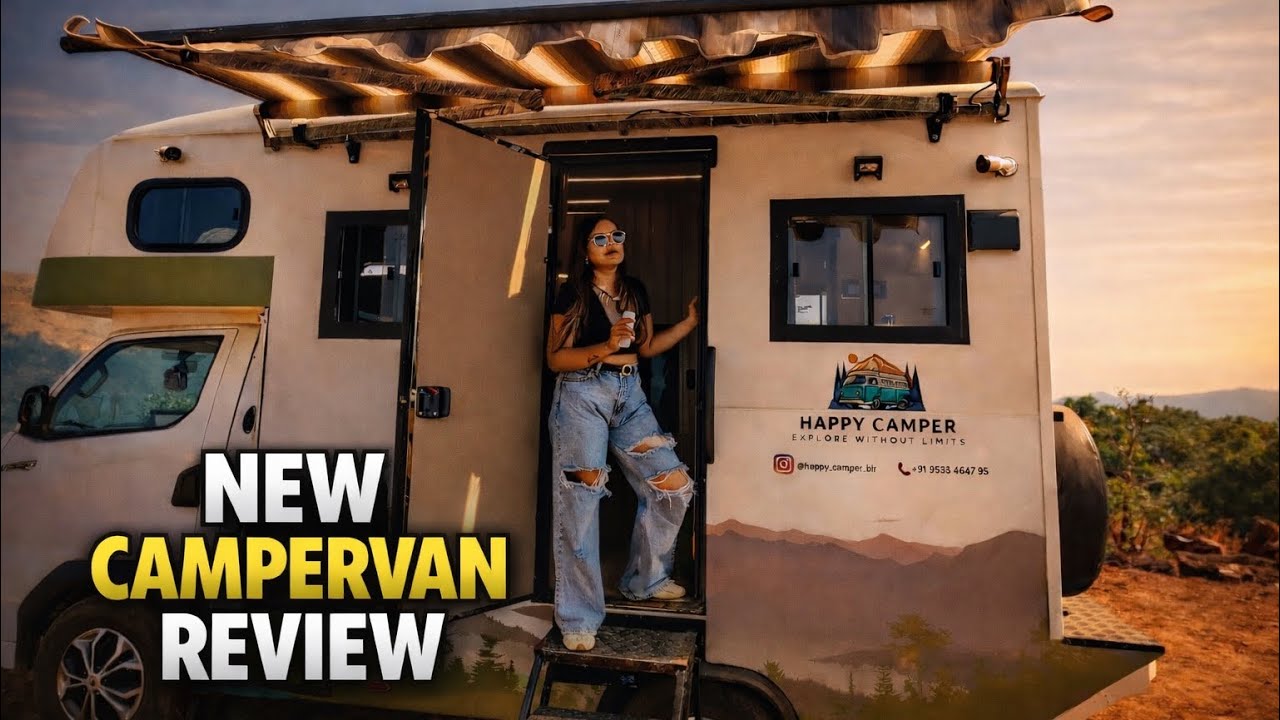 New Camper Van Review 🚐 | Complete Campervan Tour & Experience | Vanlife India 🇮🇳