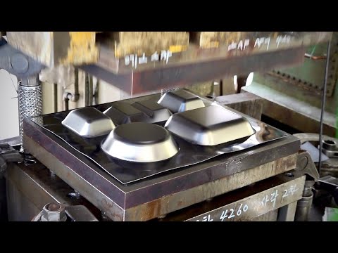 Skilled Koreans' Steel Food Tray Mass Production Plant