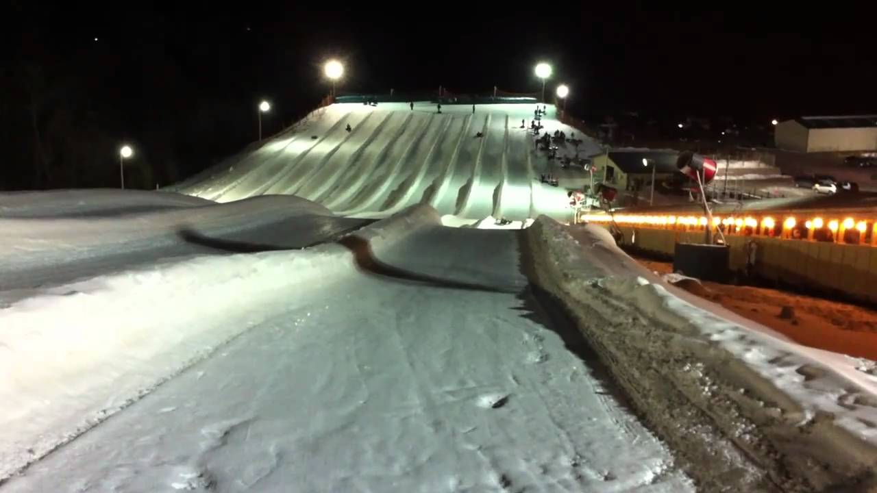 Night Tubing at Whitetail Ski Resort - YouTube